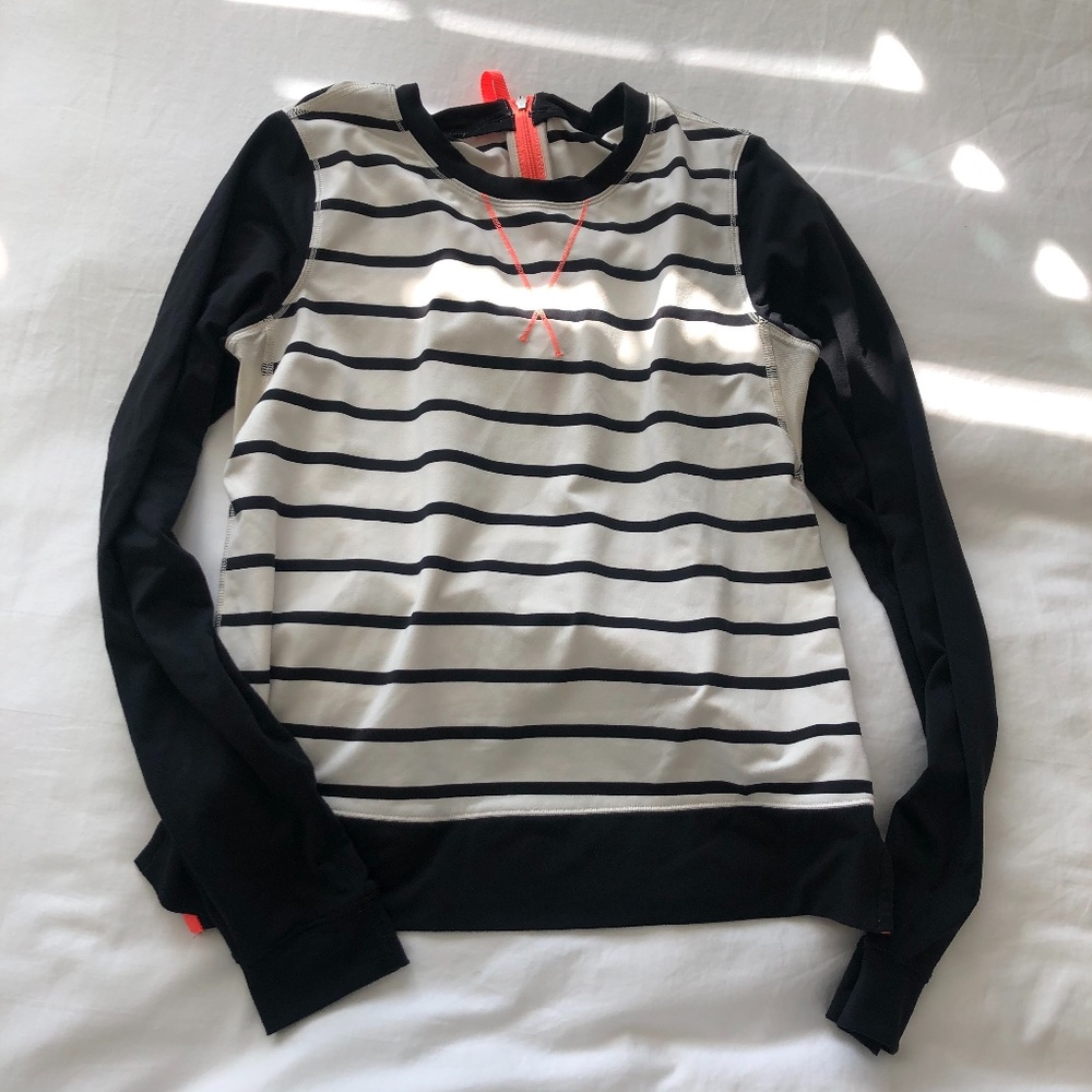 lululemon Seawheeze Run Warm Up Crew, Sz 4